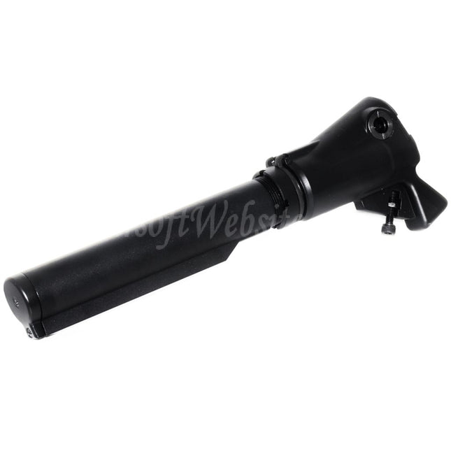Crosse de réservoir d'essence rétractable Golden Eagle pour fusil de chasse JG Jing Gong Golden Eagle Tokyo Marui M870 Airsoft Noir