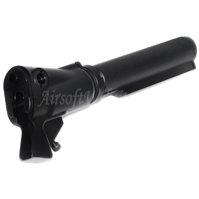 Crosse de réservoir d'essence rétractable Golden Eagle pour fusil de chasse JG Jing Gong Golden Eagle Tokyo Marui M870 Airsoft Noir