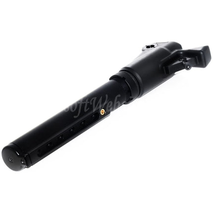 Golden Eagle Retractable Gas Tank Stock For JG Jing Gong Golden Eagle Tokyo Marui M870 Shotgun Airsoft Black