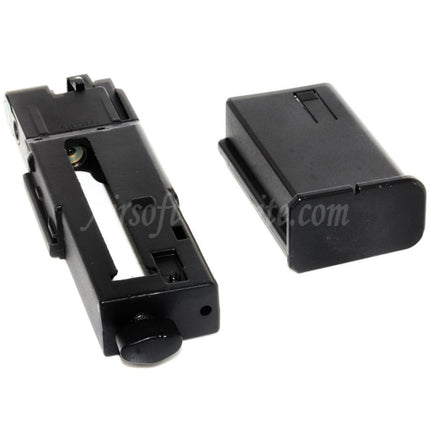 Airsoft Website 16rd Co2 Magazine for WELL G196 M712 Mauser Series GBB Pistols Black