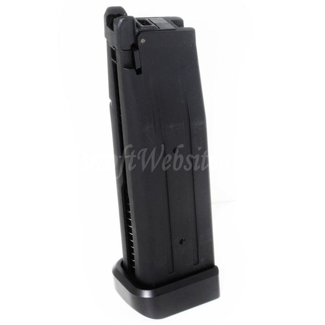 Golden Eagle 30rd Gas Magazine for Hi-Capa Series GBB Pistols Airsoft Black