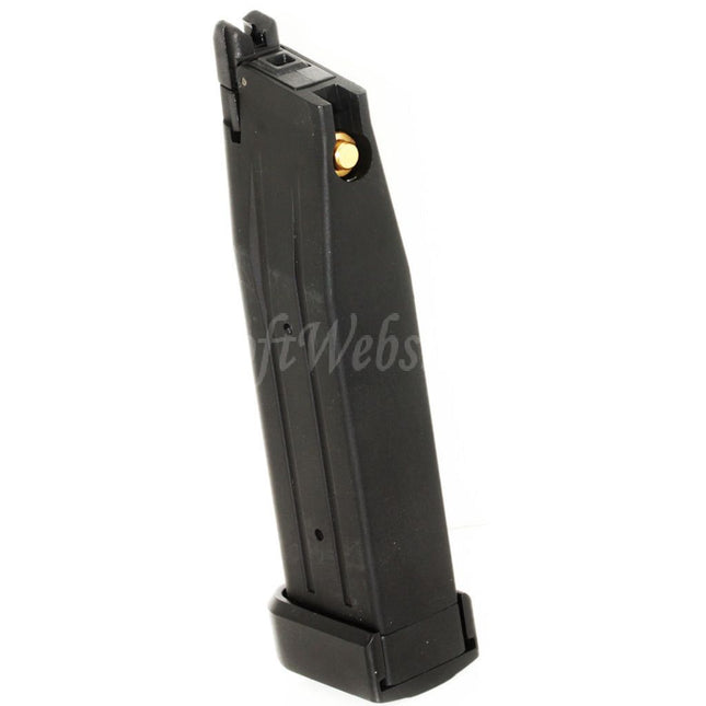 Golden Eagle 30rd Gas Magazine for Hi-Capa Series GBB Pistols Airsoft Black