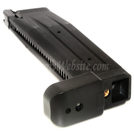 Golden Eagle 30rd Gas Magazine for Hi-Capa Series GBB Pistols Airsoft Black