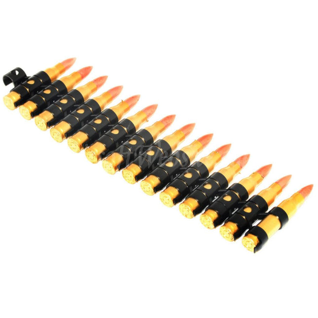 Airsoft Website 14pcs 5.56 Plastic Dummy Bullet Belt