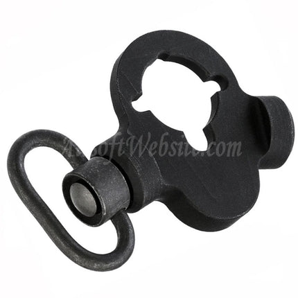 5KU Ambidextrous Extended Metal Sling Swivel Mount For M4 Series AEG Rifles Airsoft