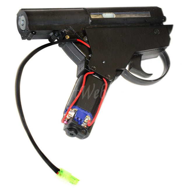 Site web Airsoft : Boîte de vitesses complète avec moteur pour fusils AEG S&amp;T Sterling série L2A1