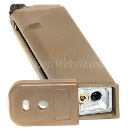 Airsoft Website 24rd Gas Magazine for G17 G18C G34 G35 G-Series GBB Pistols