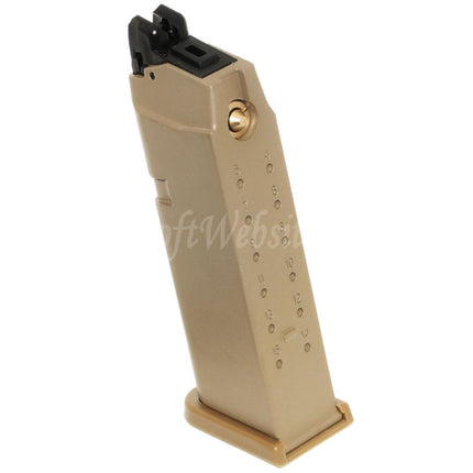 Airsoft Website 20rd Gas Magazine for G19 G23 G26 Series GBB Pistols