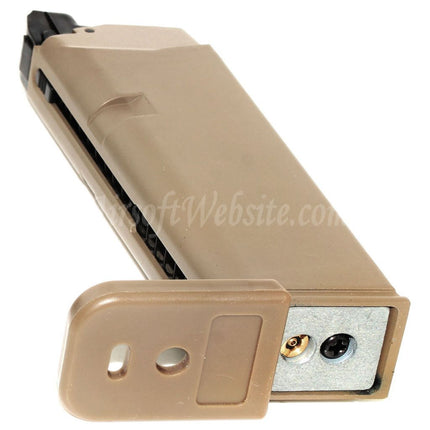 Airsoft Website 20rd Gas Magazine for G19 G23 G26 Series GBB Pistols