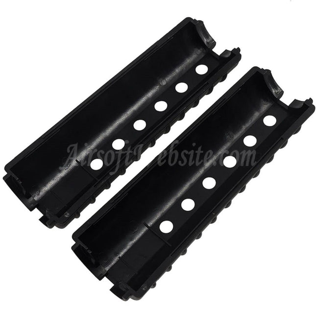 Site web d'airsoft : garde-main en plastique de 155 mm style M733 pour fusils AEG CYMA E&amp;C Tokyo Marui M4 M16, noir