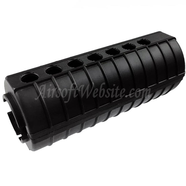Site web d'airsoft : garde-main en plastique de 156 mm style M4A1 pour fusils AEG CYMA E&amp;C Tokyo Marui M4 M16, noir