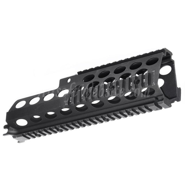 Système de rail de garde-main en aluminium CNC G36K RAS de 272 mm pour fusils AEG Tokyo Marui Jing Gong JG CYMA Umarex série G36, noir