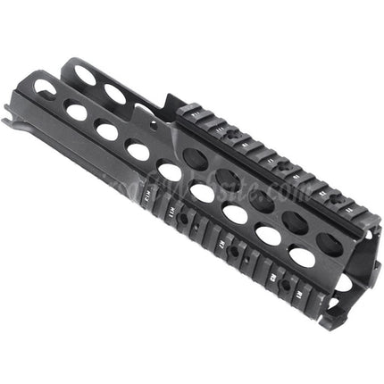 Système de rail de garde-main en aluminium CNC G36K RAS de 272 mm pour fusils AEG Tokyo Marui Jing Gong JG CYMA Umarex série G36, noir