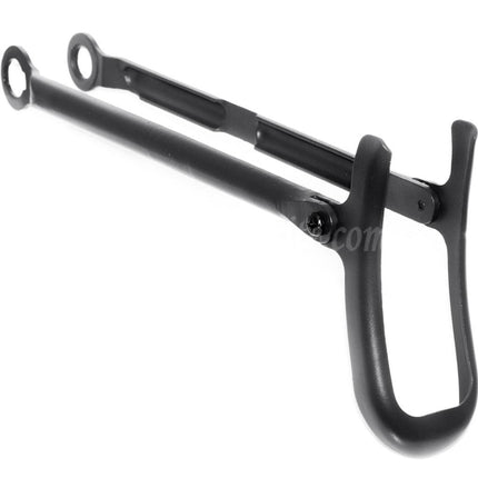 Crosse pliante en métal de style bulgare CYMA pour fusils CYMA CM028S AK47S VFC G&amp;G Classic Army ICS SRC Jing Gong JG Echo1 Matrix AK Beta AEG Airsoft noir