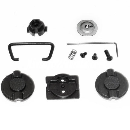 Crosse pliante en métal de style bulgare CYMA pour fusils CYMA CM028S AK47S VFC G&amp;G Classic Army ICS SRC Jing Gong JG Echo1 Matrix AK Beta AEG Airsoft noir