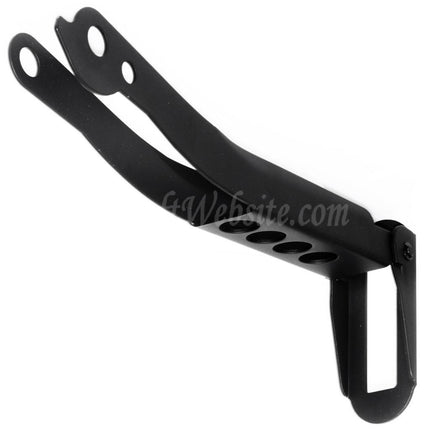 Crosse pliante en métal CYMA pour fusil de chasse CYMA CM352 M870 Airsoft Noir