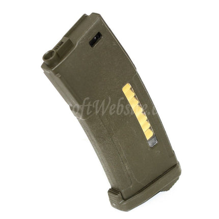Chargeur polymère amélioré PTS 150rd EPM Mid-Cap pour fusils AEG de la série M4 M16 Tokyo Marui KWA PTS PDR-C ERG Masada G&amp;P VFC-416 CA-416 AMOEBA AM Variantes Airsoft