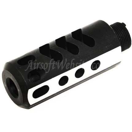 5KU Compensator Type 3 +14mm CW Clockwise Thread For Tokyo Marui Hi-Capa 5.1 Series GBB Pistols Airsoft