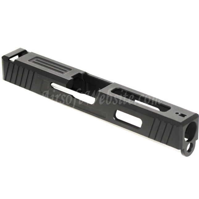 Culasse en aluminium APS Legacy pour pistolets APS ACP / WE / Tokyo Marui G17 GBB Airsoft Noir