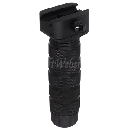 Airsoft Website Aluminium Troy Style Modular Combat Vertical Grip For 20mm Picatinny Rail Black