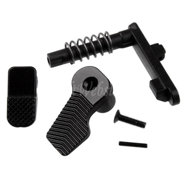 Site web Airsoft : loquet de déverrouillage de chargeur ambidextre en métal pour fusils AEG G&amp;P CYMA D-Boys E&amp;C VFC Tokyo Marui M4 M16, noir