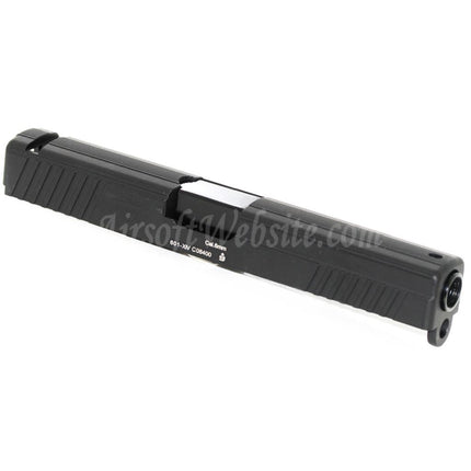 Culasse en aluminium APS avec canon pour pistolets ACP601 / Tokyo Marui G17 GBB, noir