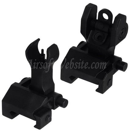 Airsoft Website Metal Battle Front Rear Sight For 20mm Picatinny Rail Rifles