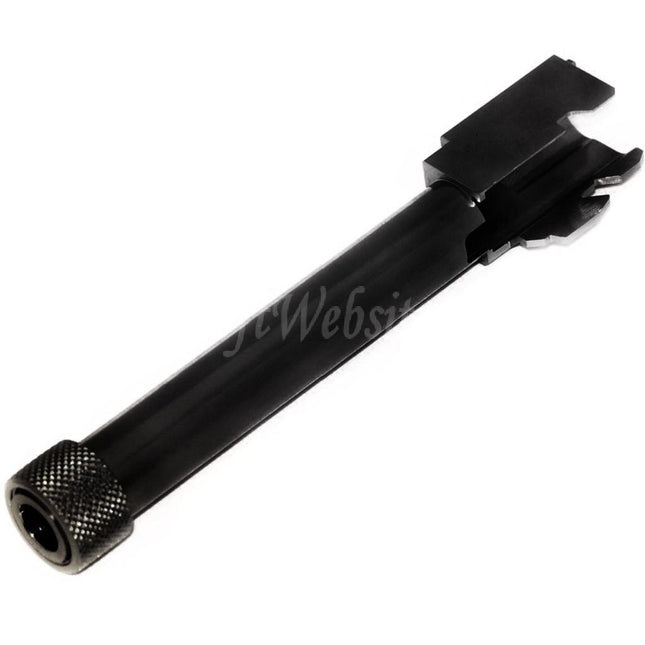 5KU CNC Aluminum Outer Barrel Type 1 with -14mm CCW Counter-Clcokwise Thread Cover For Tokyo Marui G17 GBB Pistols Airsoft