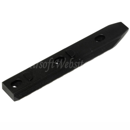 Airsoft Website 115mm 9-Slots Rail Panel for URX RAS Handguard System Black