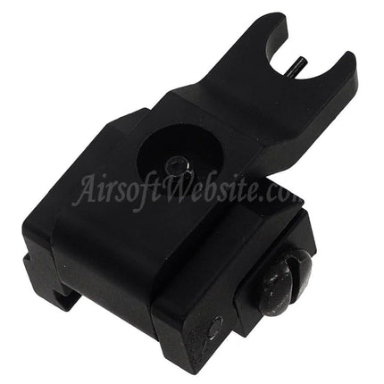 Site web Airsoft : viseur avant rabattable SR15 en alliage métallique pour fusils à rail Picatinny de 20 mm