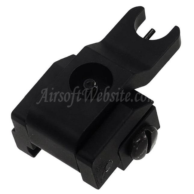 Site web Airsoft : viseur avant rabattable SR15 en alliage métallique pour fusils à rail Picatinny de 20 mm