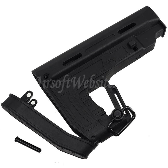 Crosse APS Poly Fiber RS1 Type 1 pour fusils AEG séries M4 et M16, noir