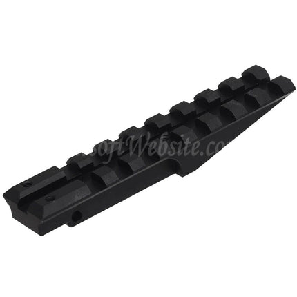 5KU 100mm AK Rear Sight 20mm Picatinny Rail Mount Suitable For Low Profile Red Dot Optics