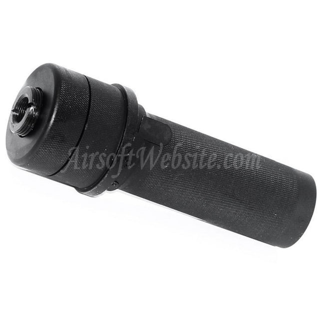 5KU PBS-1 Mini Suppressor Silencer For -14mm CCW Counter-Clockwise Thread Barrel AK Series Rifles Airsoft Black