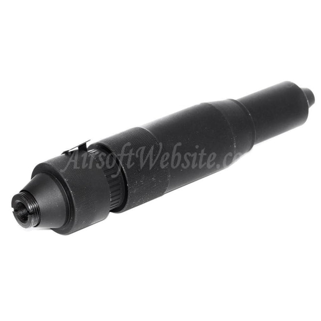 5KU PBS-4 Suppressor Silencer For -14mm CCW Counter-Clockwise Thread Barrel AK Series Rifles Airsoft Black