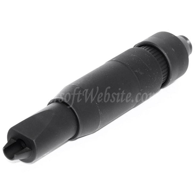 5KU PBS-4 Suppressor Silencer For -14mm CCW Counter-Clockwise Thread Barrel AK Series Rifles Airsoft Black