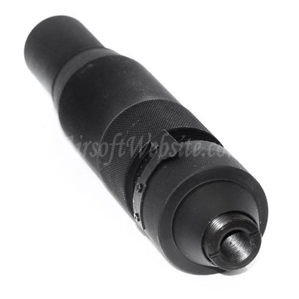 5KU PBS-4 Suppressor Silencer For -14mm CCW Counter-Clockwise Thread Barrel AK Series Rifles Airsoft Black