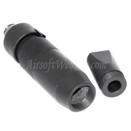 5KU PBS-4 Suppressor Silencer For -14mm CCW Counter-Clockwise Thread Barrel AK Series Rifles Airsoft Black