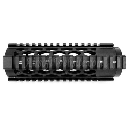 Système de rail de garde-main RAS pour carabine 5KU Diamond Series pour fusils AEG GBB série M4 M16 Airsoft, noir
