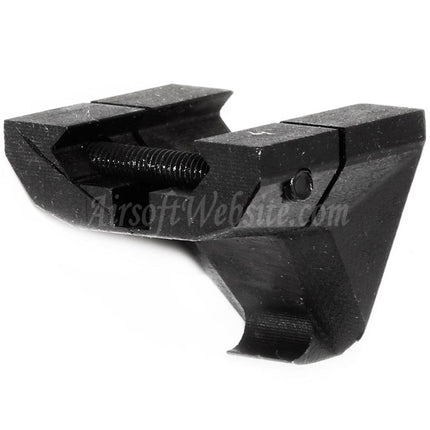 5KU Metal Strike Handstop with Rear Hook For Any 20mm Picatinny Rail Black