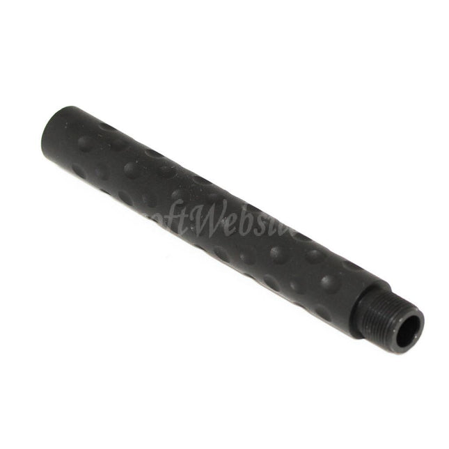 5KU Aluminium PDW Style Extension Outer Barrel -14mm CCW Counter-Clockwise Thread Black