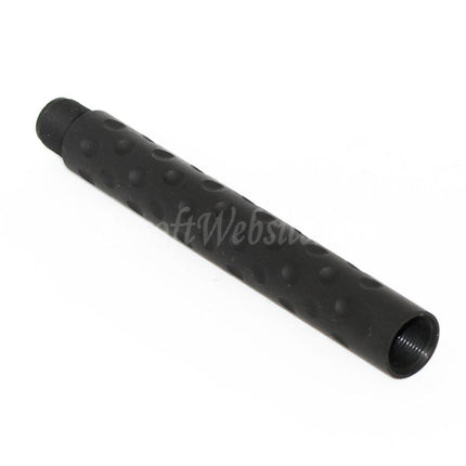 5KU Aluminium PDW Style Extension Outer Barrel -14mm CCW Counter-Clockwise Thread Black