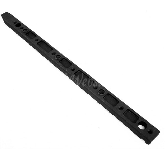 Panneau de rail 5KU à 25 emplacements pour système de garde-main Keymod noir