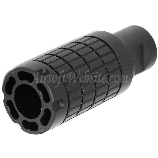 5KU 5KU Linear Compensator Flash Hider GEN-II Für -14mm CCW Gegen den Uhrzeigersinn Gewinde Barrel Gewehre Airsoft Schwarz