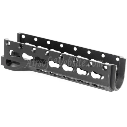 5KU 155mm Alfa Lower Handguard Rail System For GHK LCT INOKASU D-BOYS Tokyo Marui AK Series AEG Rifles Airsoft Black