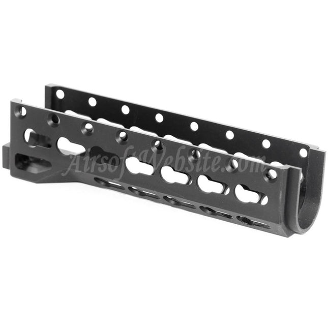 5KU 155mm Alfa Lower Handguard Rail System For GHK LCT INOKASU D-BOYS Tokyo Marui AK Series AEG Rifles Airsoft Black