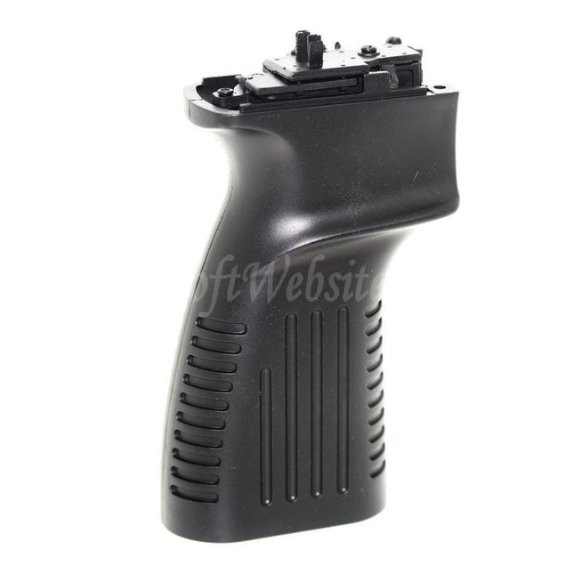 Poignée en plastique noire pour fusils SMG Well R2 VZ61 Scorpion AEP