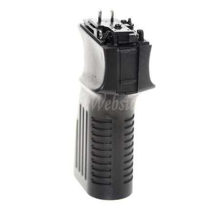 Poignée en plastique noire pour fusils SMG Well R2 VZ61 Scorpion AEP