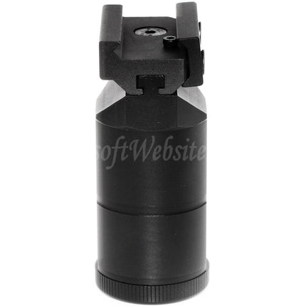 5KU CNC Aluminium PK-0 Vordergriff Vorne Grip Für 20mm Picatinny Schiene AK Serie Gewehre Airsoft Schwarz