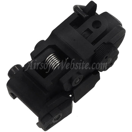 Airsoft Website Plastic M4SS Flip Rear Sight For 20mm Picatinny Rail Rifles